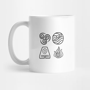 Elemental Symbols Mug